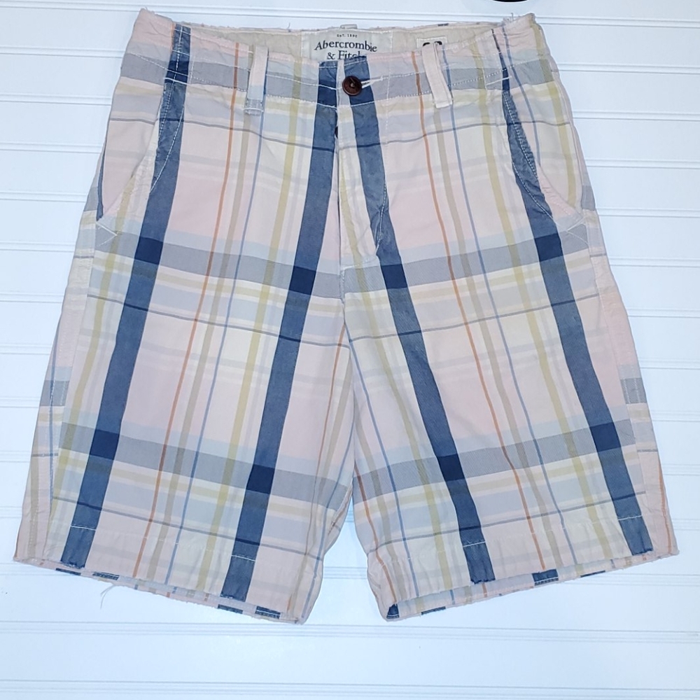 GUC Ambercrombie & Fitch Men Cotton Cargo Shorts - Picture 2 of 6